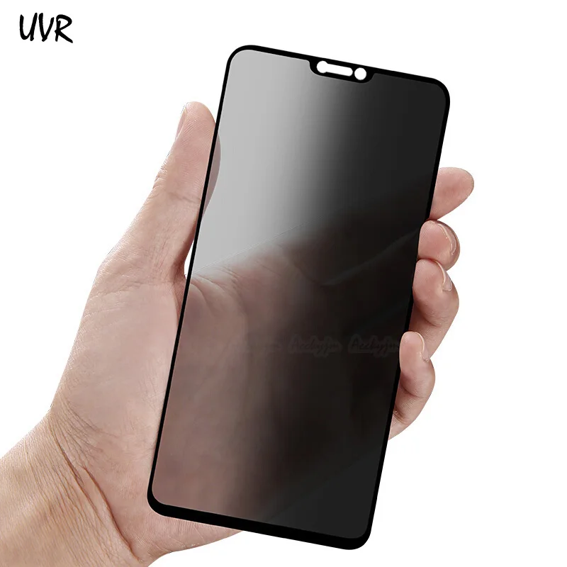 

UVR For OPPO F9 F7 Pro F5 HD Clear Anti Spy Privacy Tempered Glass Screen Protector For OPPO R17 R15 R11S A3 A5 A7 Anti-Spy Film