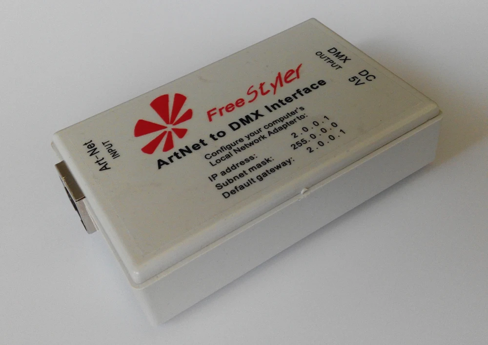 

ArtNet to DMX Interface;Art-Net Protocol input;DMX Signals (Total 512 channels)output