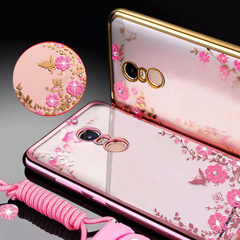 YonLinTan coque чехол для xiaomi redmi note 4x 4 x прозрачный розовый 3d чехлы телефонов мягкий
