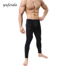 Новые модные сексуальные мужские кальсоны, боди, леггинсы, брюки для мужчин, мужское дышащее нижнее белье, зимние теплые подштанники, длинные штаны