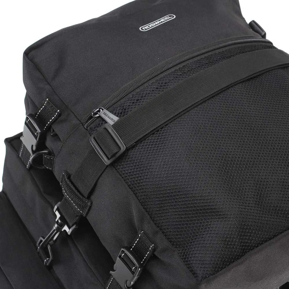 Perfect ROSWHEEL 3 in 1 Multifunction Road MTB Mountain Bike Bag Bicycle Pannier Rear Seat Trunk Bag With Rain Cover Rainproof 27 Perfect ROSWHEEL 3 in 1 Multifunction Road MTB Mountain Bike Bag Bicycle Pannier Rear Seat Trunk Bag With Rain Cover Rainproof 27