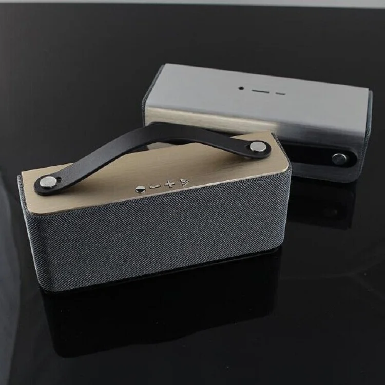 High end Aluminum wireless speakers sound box boombox super bass
