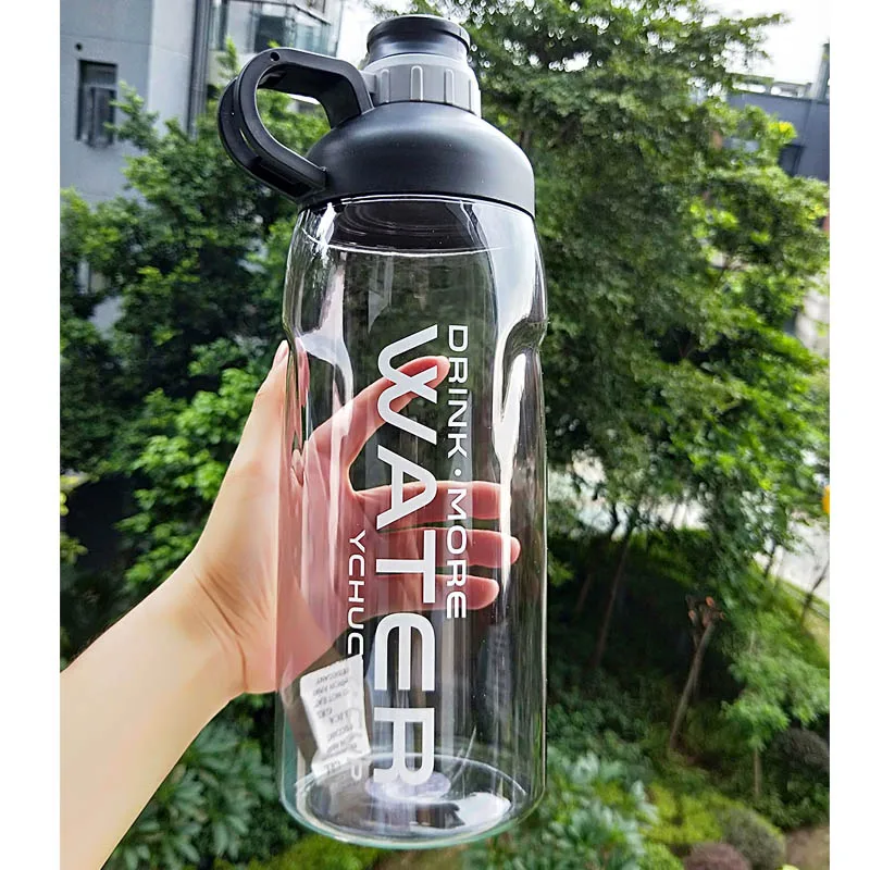 Новинка 2000 мл 2 литра неразбиваемая BPA пластиковая бутылка для воды походы в горы Тур скалолазание Спорт Фитнес Рыбалка бутылка для воды