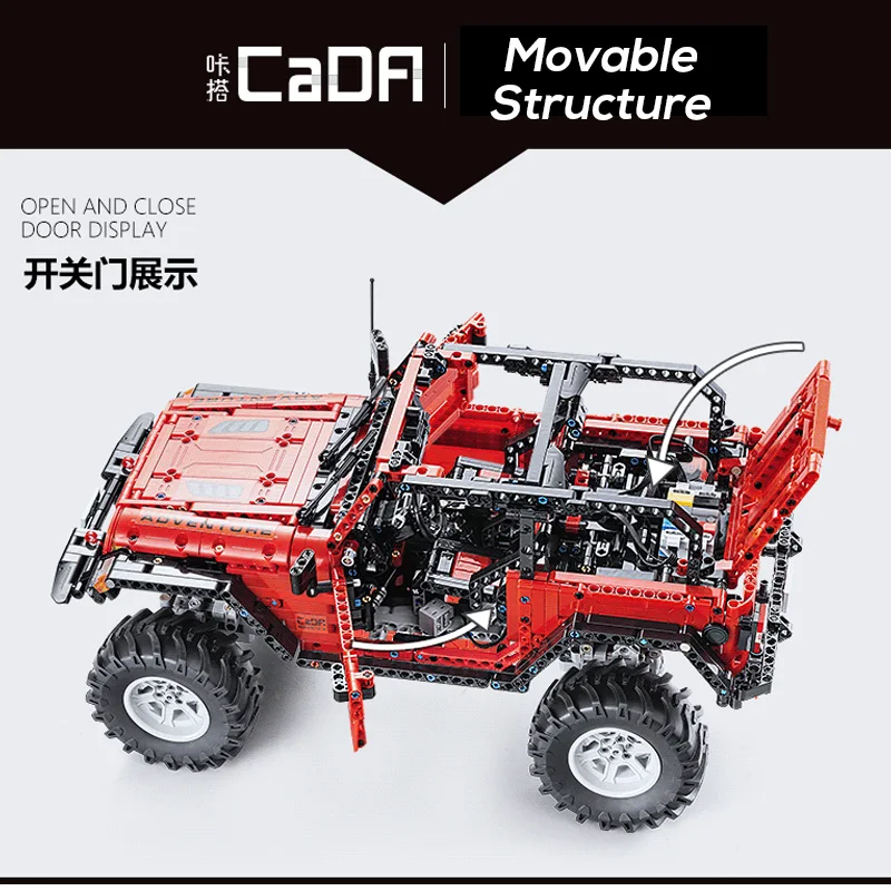 Пульт дистанционного управления CADA Jeep Wrangler совместимый с автомобилем новая
