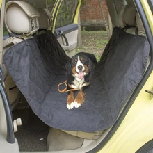 Стеганое замшевое тканевое автокресло для животных чехол для безопасности сиденья для питомца собаки автомобильный протектор Авто аксессуары для путешествий собака заднее сиденье автомобильный чехол