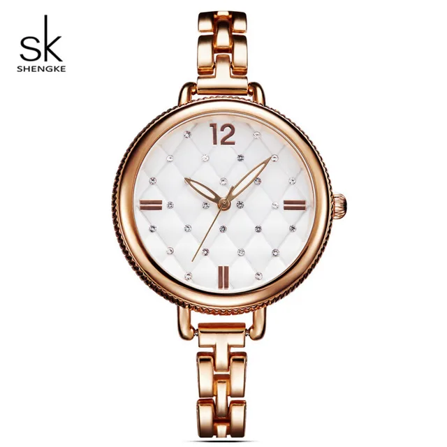 Shengke Rose Gold Watches Women Brand Luxury Quartz Ladies Wrist Watch Relogio F Shengke Rose Gold Watches Women Brand Luxury Quartz Ladies Wrist Watch Relogio F