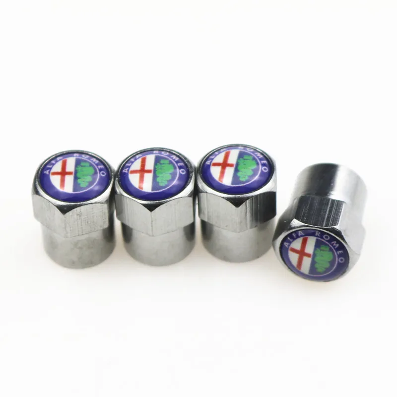 Car Styling Valves Caps Case For Alfa Romeo Mito 147 156 159 166 Car-Styling Auto Wheel Tyre Tire Stem Air Covers 4pcs/lot | Автомобили и