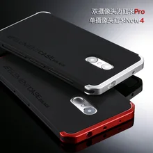 Роскошная модная металлическая защитная крышка, чехол для Xiaomi Redmi Note 4/Xiaomi Redmi Pro, чехол для мобильного телефона