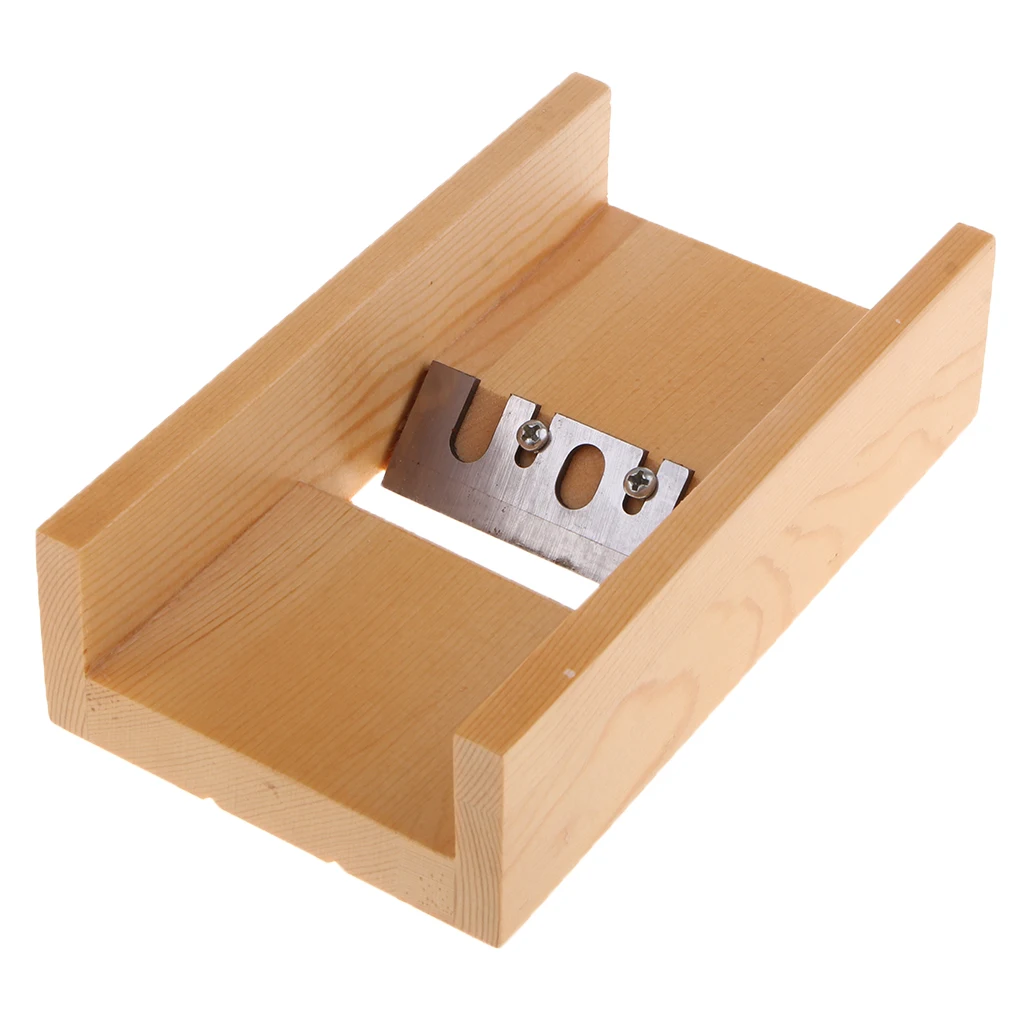 Wooden Soaps Beveler Planer Wood Box Soap Cutter Mold for Handmade Soap Candle Making Tools