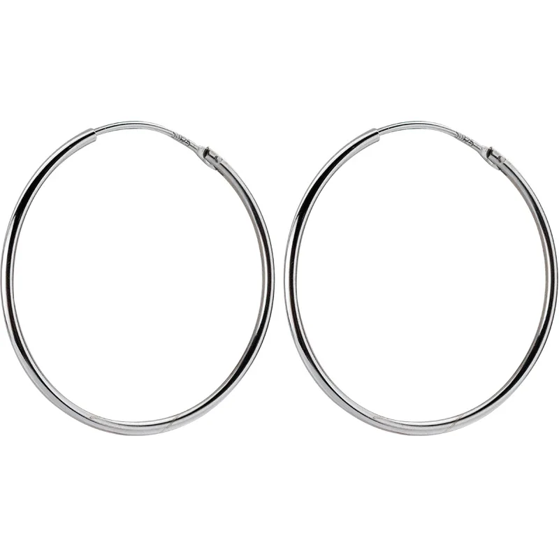 Серебряные серьги Ms.Betti 925 кольца для девочек 10 мм 15 20 30 40 50 60 фотоаксессуары