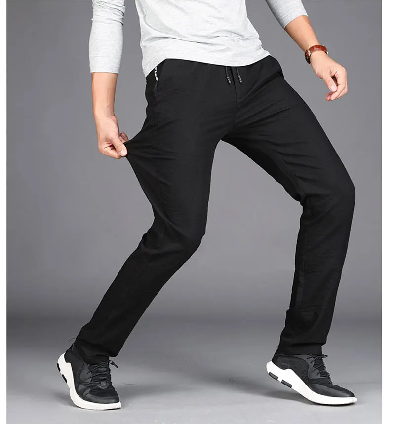 2018 Mens Clothing Sweatpant Clothes Casual Cotton Pants