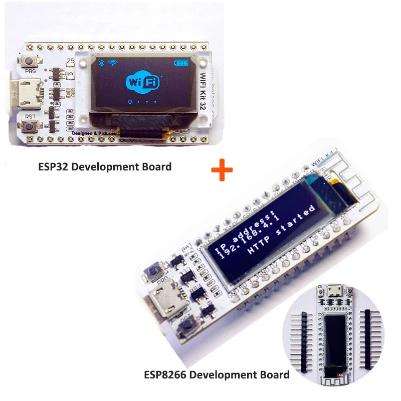 ESP32+ ESP8266 Bluetooth wifi комплект синий OLED 0,96 дюймовый дисплей модуль 32M Flash 3,3 V-7 V интернет-макетная плата для Arduino