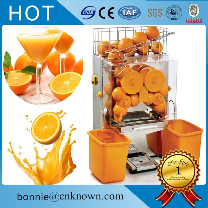US $1.100.01 Commercial Orange Juicer Electric Squeezed Fruit Juice Machine free shipping