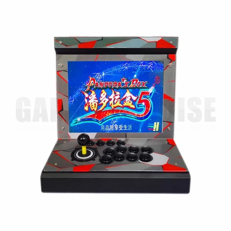 Металлический Чехол семейная мини аркадная игровая консоль 1 игрок машина с 15