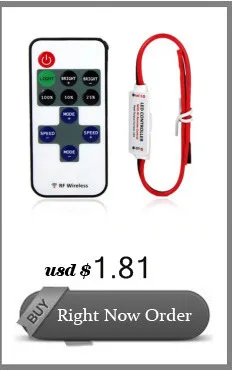 1 шт. мини RF беспроводной светодиодный пульт дистанционного управления светодиодный диммер контроллер для Одноцветный светильник SMD5050/3528/5730/5630/3014