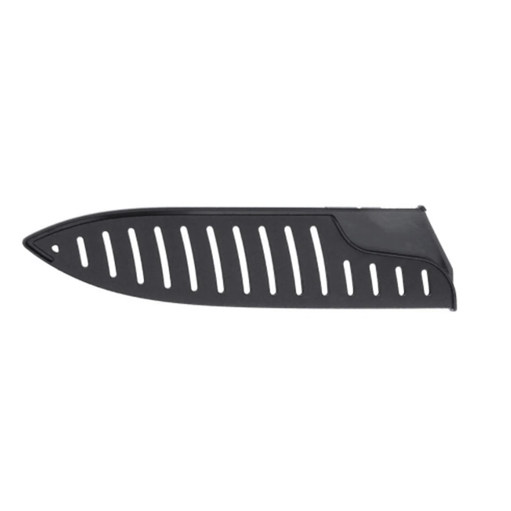 Hot 3pcs/set Black Plastic Kitchen Knife Blade Protector Cover for 8