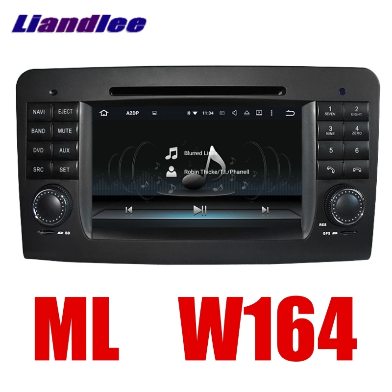 Excellent Liandlee Car Multimedia Player NAVI For Mercedes Benz M ML Class W164 2005~2012 Car Touch Screen Radio DVD Stereo GPS Navigation 3