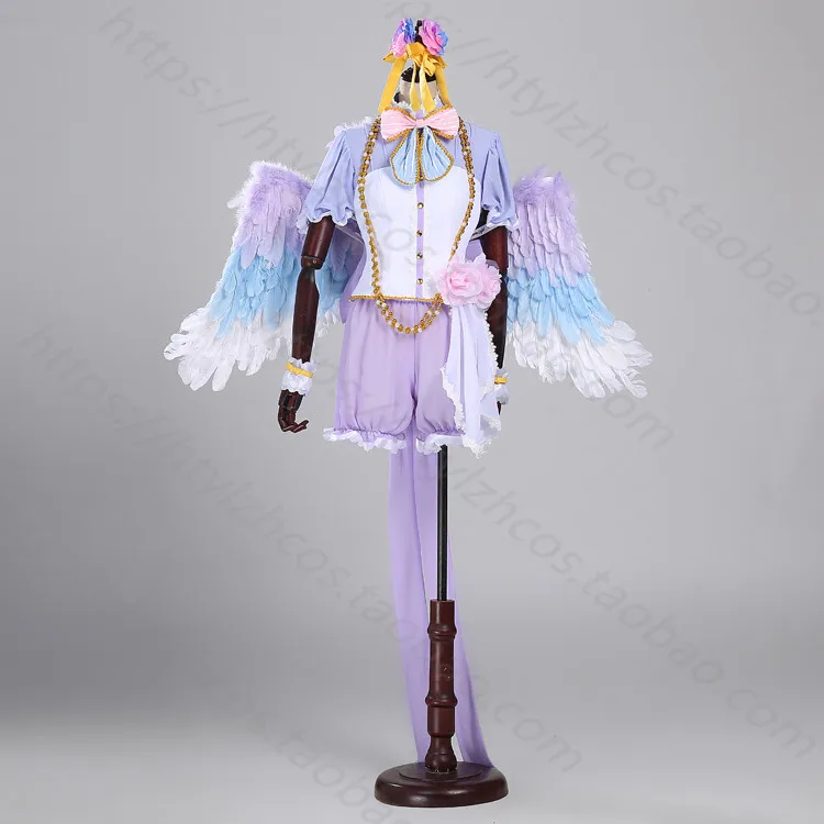 Костюм для косплея Love Live Hoshizora Rin рождественское платье белое на День святого