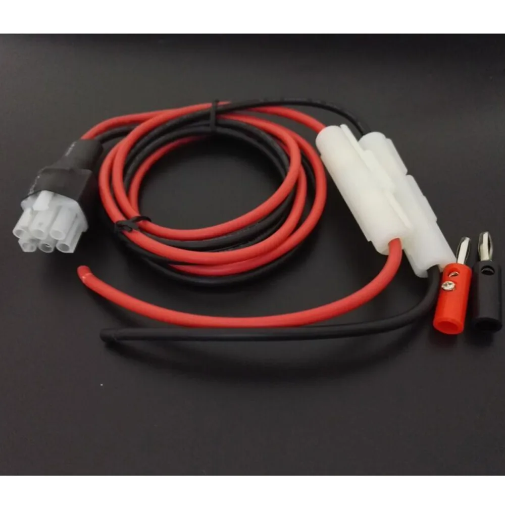 30A Fuse 6 core short Wave Power Supply Cable For Yaesu-857D FT-897D IC-725A Radio Repair Accessories (5)