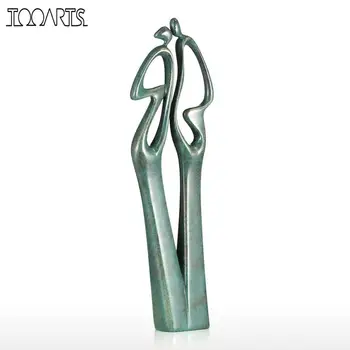 

Tooarts The Lovers 3 Fiberglass Sculpture Art Home Decoration Accessories Artwork Original Design Lovers Escultura Figurines