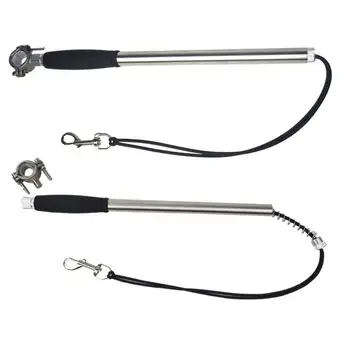 

Hands Free Dog Leash Bicycle Exerciser Leads Leash Built-in Buffer Spring Soft Easy Pull Tug Leash