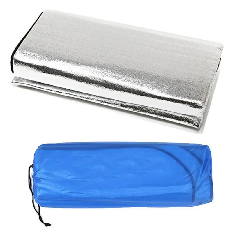 

Outdoor Foldable Folding Camping Picnic Sleeping Mattress Pad Waterproof Aluminum Foil EVA Mat Inflatable Mattress