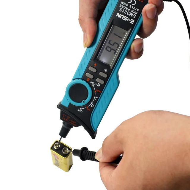 Best Price Pen Type Digital Multimeter DC AC Voltage Current Tester Diode Continuity Logic Voltage Tester EM3215 All-Sun Best Price Pen Type Digital Multimeter DC AC Voltage Current Tester Diode Continuity Logic Voltage Tester EM3215 All-Sun