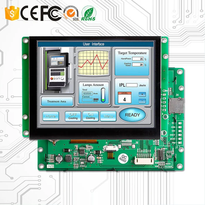 8,0 дюймовый TFT ЖК-дисплей с сенсорным экраном со встроенной системой