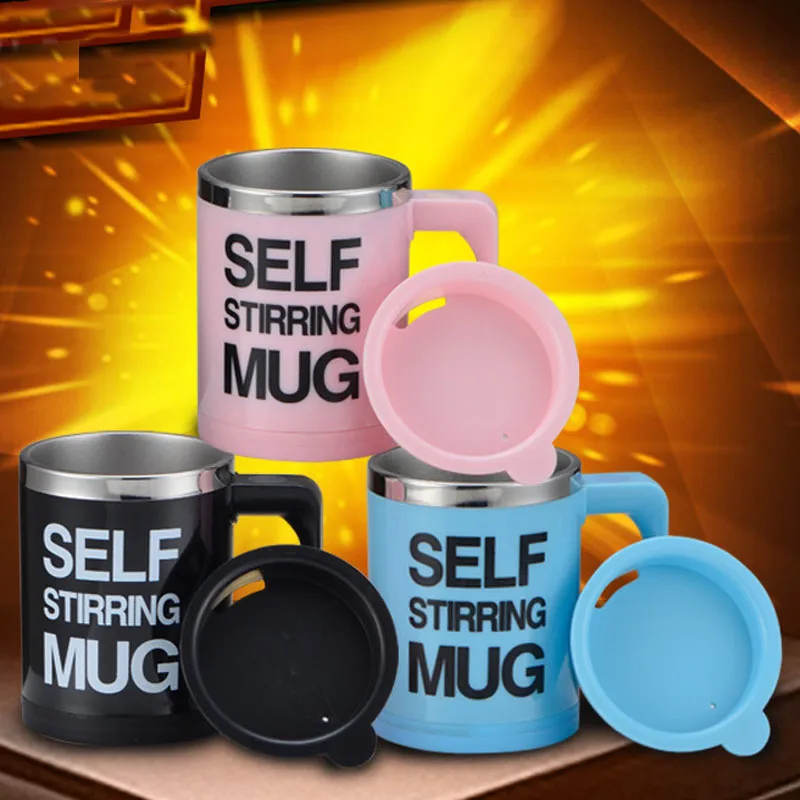 Self Stirring Mug Lazy Auto Mixing Tea Cup Coffer Drink Blender