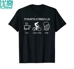 Сегодня S расписание Велоспорт Горный велосипед футболка 2019 Летняя мужская футболка с коротким рукавом