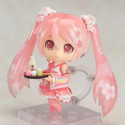 Новое поступление Nendoroid 500 # Vocaloid Idol Сакура Хацунэ Мику расцвел в Японии 4 "фигурку