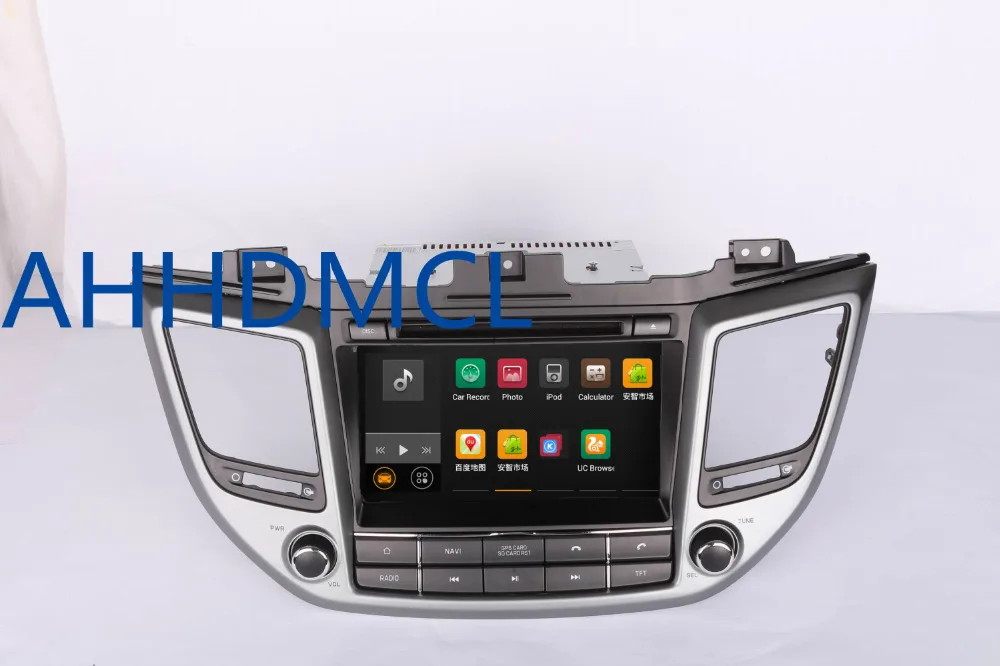 Best Car Multimedia Player Stereo Radio Audio DVD Android 9.0 Navigation For Hyundai IX35 Tucson 2015 2016 2017 Right Hand Drive 5