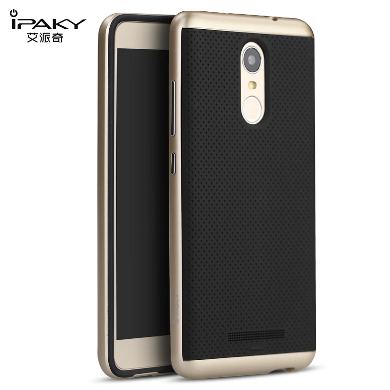 Чехол iPaky для Xiaomi Redmi Note 3 Pro мягкий чехол из ТПУ + жесткий поликарбоната 2 в 1