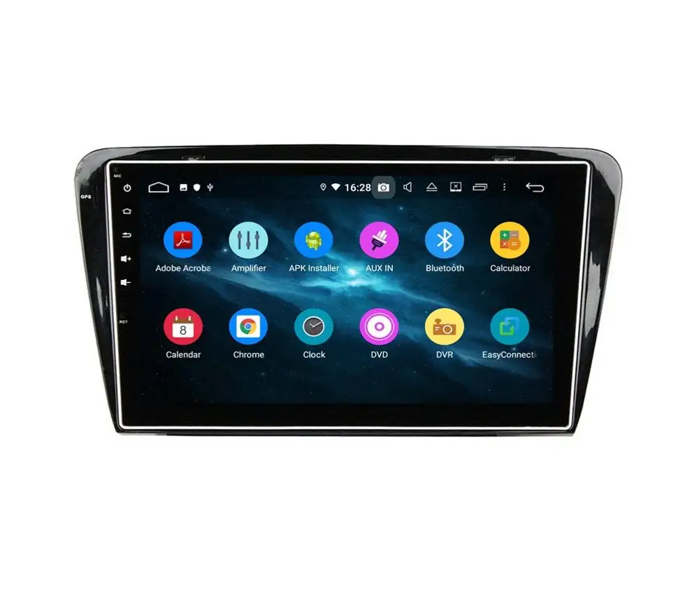 Perfect DSP Android 9.0 Octa Core 10.1" Car Radio DVD GPS for Skoda Octavia 2013 2014 2015 2016 4GB RAM Bluetooth 4.2 WIFI USB 32GB ROM 2
