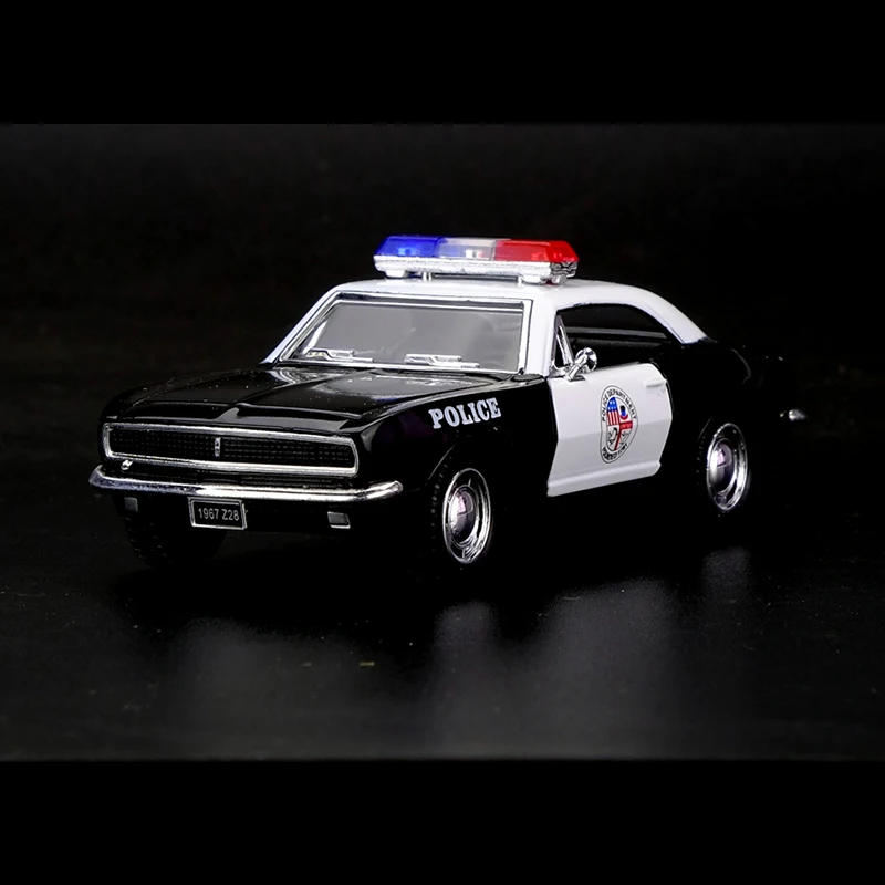 Kinsmart 1:37 1967 Chevrolet Camaro Z/28 Police Toy Car Alloy Diecast Car Model Toy With Pull Back For Kids Gifts Toy Collection Kinsmart 1:37 1967 Chevrolet Camaro Z/28 Police Toy Car Alloy Diecast Car Model Toy With Pull Back For Kids Gifts Toy Collection