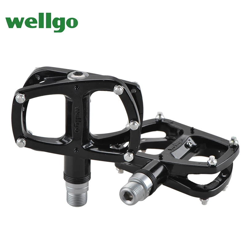 Wellgo R146 MTB ультра-светильник педали из магния/сплава для шоссейного велосипеда педали для велосипеда 312 г