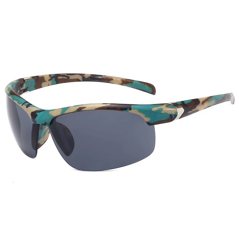 

Hiking Fishing Sunglasses Windproof UV400 Goggles Camouflage Hunting Camping Eyewear Men Tactical Glasses Shooting