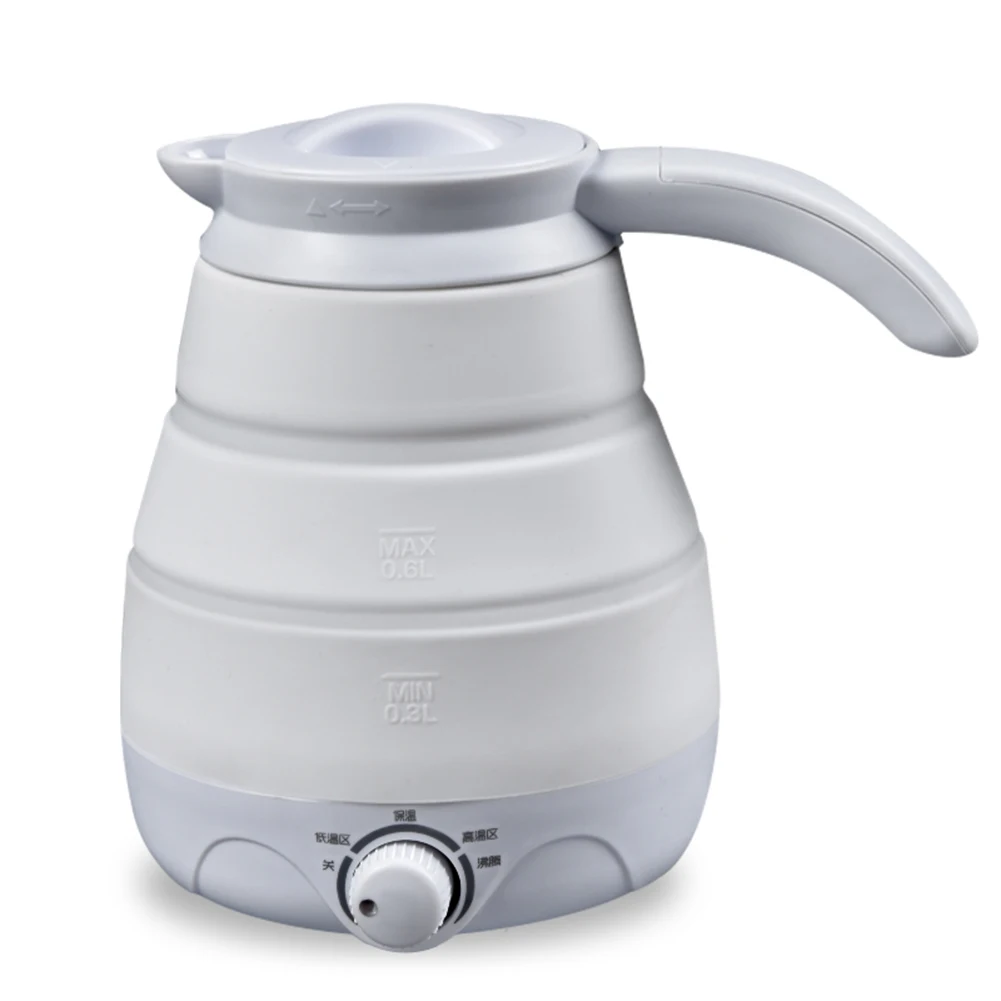 

Travel Foldable Electric Kettle Fast Water Boiling Food Grade Silicone Boil Dry Protection EDF88
