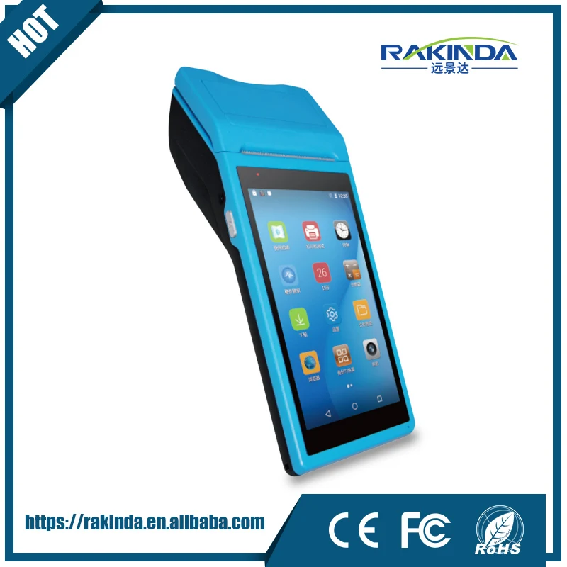 Rakinda S4-Android 6.0 محطة متنقلة pos مع 58 مللي متر الحرارية طابعة و 1D 2D الباركود القراءة وظيفة Rakinda S4-Android 6.0 محطة متنقلة pos مع 58 مللي متر الحرارية طابعة و 1D 2D الباركود القراءة وظيفة