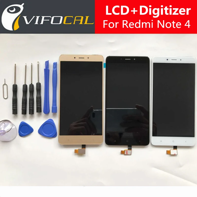 imágenes para Para Xiaomi Redmi Nota 4 Pantalla LCD + Pantalla Táctil Accesorios de Reemplazo Montaje del digitizador Para Xiaomi Redmi Nota 4 Pro primer imágenes para Para Xiaomi Redmi Nota 4 Pantalla LCD + Pantalla Táctil Accesorios de Reemplazo Montaje del digitizador Para Xiaomi Redmi Nota 4 Pro primer