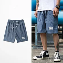 Дизайн летние японские ретро шорты в уличном стиле для мужчин скейтборд Ретро хип хоп Короткие штаны Kanye West Coast шорты Bieber