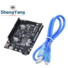 ShengYang UNO+ WiFi R3 ATmega328P+ ESP8266(32 Мб памяти) USB-TTL CH340G для Arduino Uno, NodeMCU, WeMos ESP8266 новое поступление