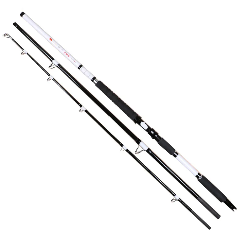 

Super hard boat fishing rod 3.0M/3.3M SURF ROD 3 sections JIGGING rod distance throwing rod CARP rod Casting weight 450g NO reel