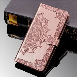 Чехол-бумажник с откидной крышкой для Asus Zenfone Live L1 ZA550KL 5,5 ZA550 550 550KL X00RD кожаный флип-чехол для телефона - Цвет: Розовый