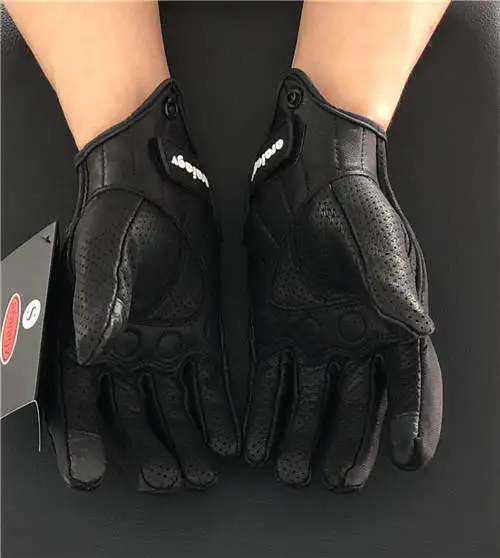 araiagv Pursuit  protector  perforated Leather Glove black  5