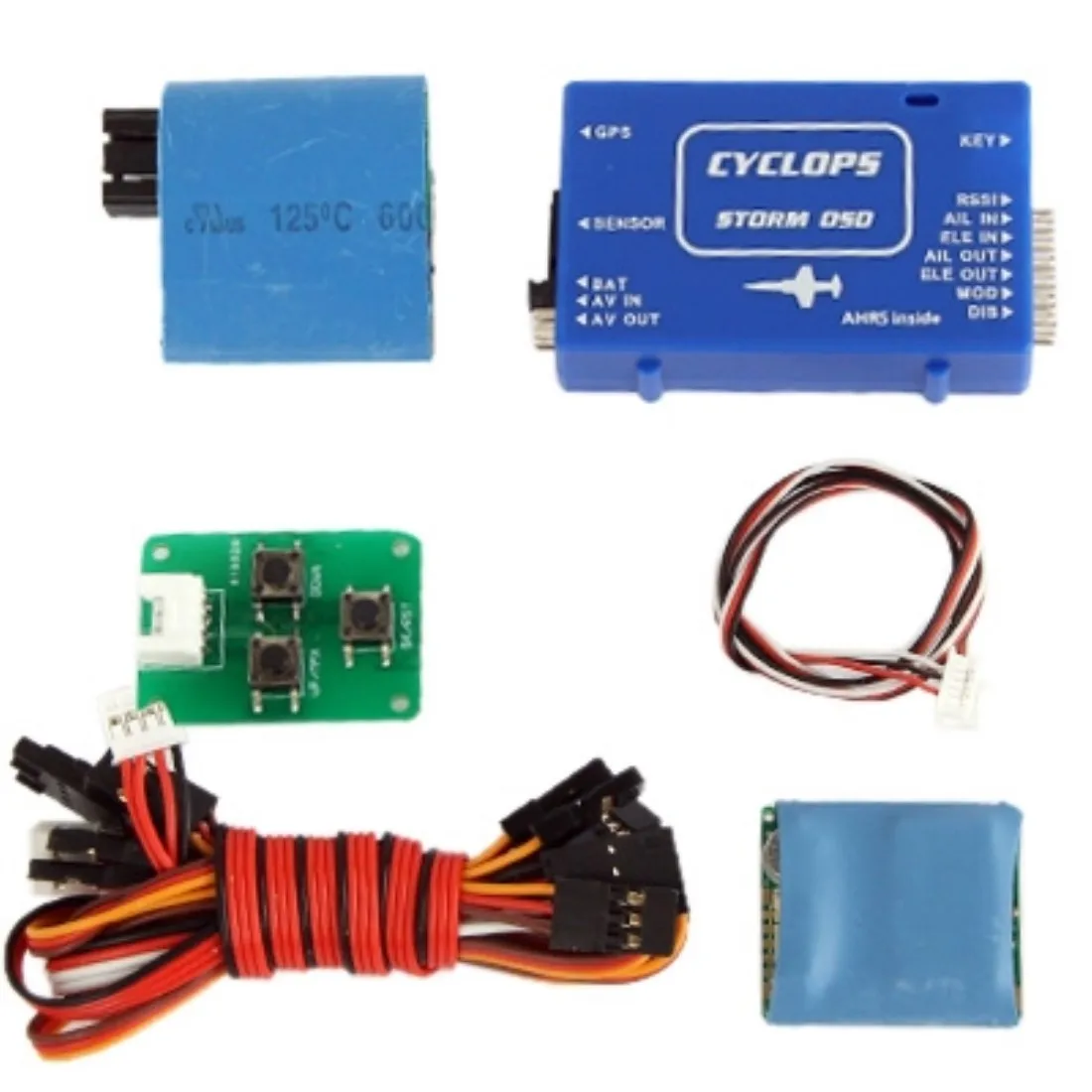 CYCLOPS STORM OSD Система W/gps последняя версия V2.2 издание AHRS на основе OSD RTL/RTH автоматический возврат Staberlization w/защитный чехол