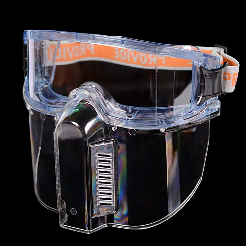 Защитная маска прозрачные защитные очки маска ветрозащитный пыле Анти-всплеск высокая прочность пк маски для Кухня рабочих