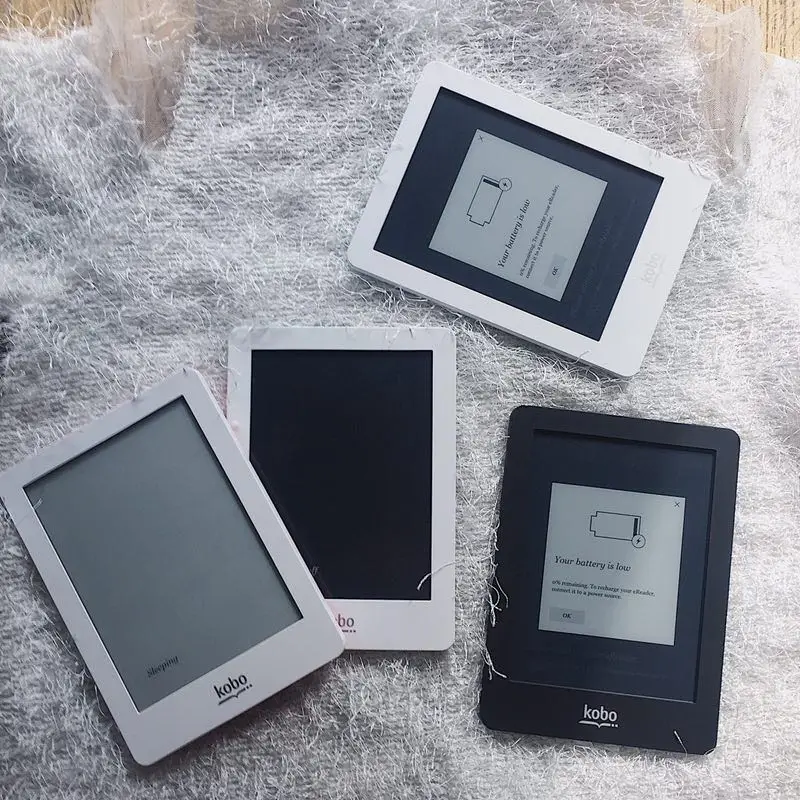 Оригинал KOBO Glo электронная книга считыватель E ink 6 дюймов 1024x768 wifi сенсорный экран