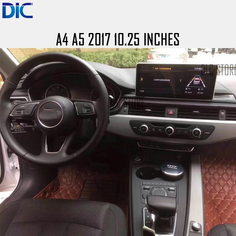 7.1 Android system 3G 32G multifunction navigation player 7inch 8.8 10.25inch Dual system support car player For A4 A5 2009-2017