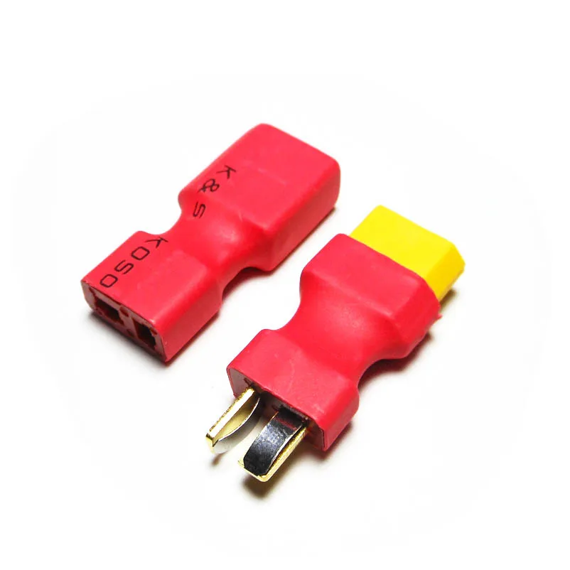 

1 Piece Connector XT60 Female Head Turn to T Plug Male Head DIY Car Aircraft Model Adapter Plug Connectors